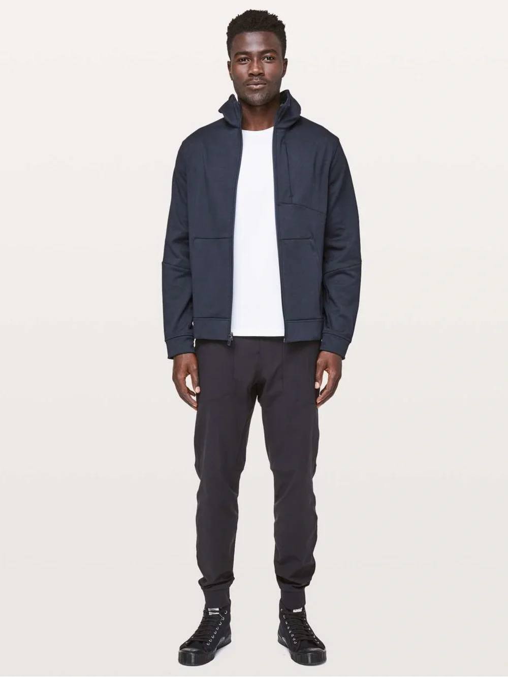 Lululemon City Sweat Zip Hoodie Sweatshirt Dark Navy Blue Full-Zip Jacket